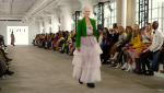 Maye Musk Walks for JUZUI Fall/Winter 2024 Runway Show at NYFW