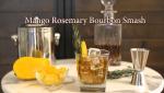Mango and Rosemary Bourbon Smash