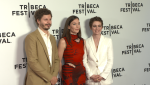 Michael Cera, Hannah Gross, Sophia Lillis and Director Dustin Guy Defa at The Adults Tribeca Film Festival Premiere