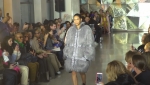 Chanel Iman walks Christian Siriano Fall 2019 runway