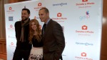 Zachary Levi, Nigel Barker and Katherine McNamara