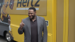 Jerome Bettis, Hertz, “The Bus”, Hertz Extra Mile campaign, the big game, Hertz Reward Members, the Chiefs, football, Hertz helicopter, Hertz bus, lifeminute, lifeminute.tv