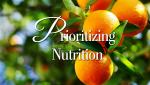 Prioritizing Nutrition