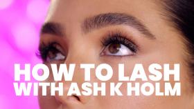How to Lash Celebrity Makeup Artist Ash K Holms Secret to Salon Quality Lash Extensions at Home