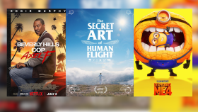 New Movies Despicable Me 4 Beverly Hills Cop Axel F and The Secret Art of Human Flight