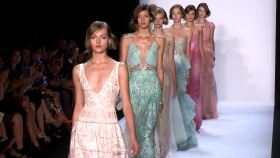 NYFW Spring 2014 Badgley Mischka Make a Splash Mermaid Style