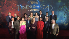 Disenchanted Stars Amy Adams James Marsden Maya Rudolph and Patrick Dempsey Share the Magic of the Movie at the World Premiere