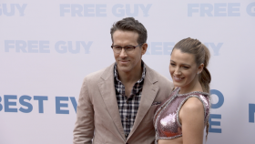 Ryan Reynolds and Wife Blake Lively at Free Guy World Premiere