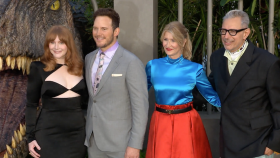 Chris Pratt and Bryce Dallas Howard Say Its The Ultimate Validation Having Laura Dern Sam Neill and Jeff Goldblum in Jurassic World Dominion