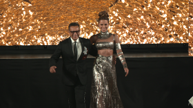 Kate Beckinsale Stuns in Surprise Walk Down Runway for Naeem Khan NYFW Spring 2023 Collection