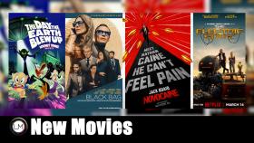 New Movies Black Bag Novocaine The Electric State and The Day the Earth Blew Up A Looney Tunes Movie