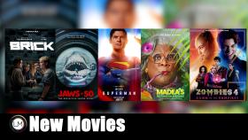 New Movies Superman Brick Jaws 50 The Definitive Inside Story Madea s Destination Wedding and Zombies 4 Dawn of the Vampires