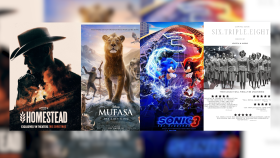 New Movies Homestead Mufasa The Lion King Sonic the Hedgehog 3 and The Six Triple Eight