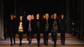 Yves Saint Laurent Meets Retro Rock and Roll Paris FW 2014
