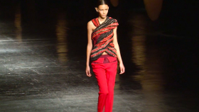 Rockin Red Prabal Gurung NYFW Fall 2014