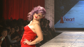 Full Runway Red Dress Heart Truth 2013 Collection