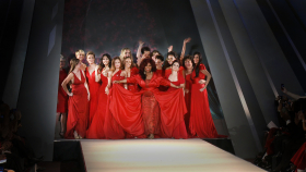 Walk For a Cause Red Dress Collection Fashion Show