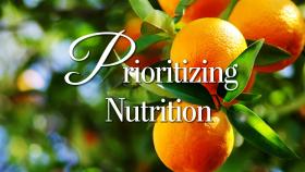 Prioritizing Nutrition