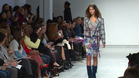 Shoestorm at Tracy Reese NYFW Fall 2014